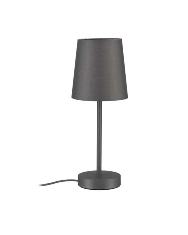 Nordic table lamp, grey or sand, 15.5cm, 20W, E27