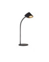 Lámpara de sobremesa 56cm para lectura LED 8,5W 3000K diseño contemporáneo minimalista en negro