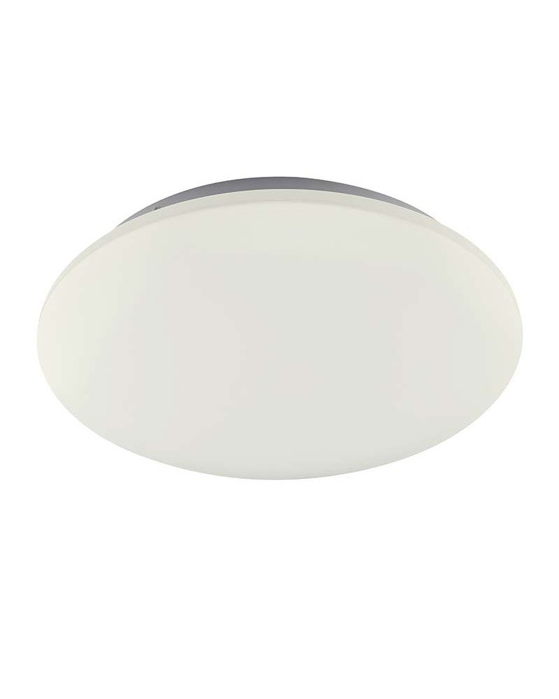 Plafón de techo de 50cm 5xE27 max. 20W forma circular abombada en color blanco