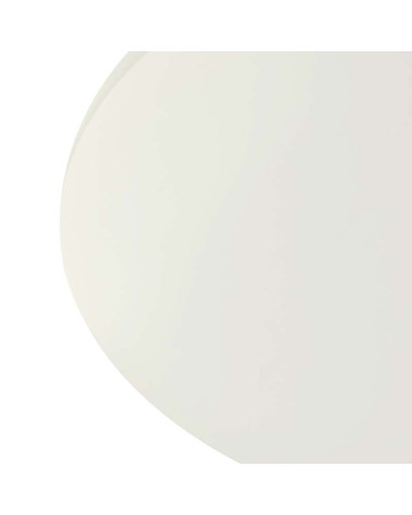 Plafón de techo de 37cm 3xE27 max. 20W forma circular abombada en color blanco