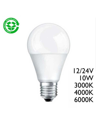 Standard LED Bulb E27 10W 480Lm 12/24V