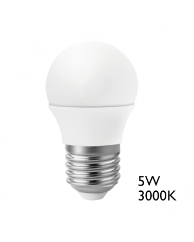 LED 5W E27 LED small round bulb