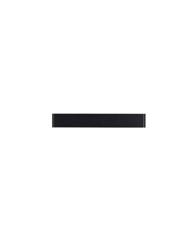 LED wall light 14W double light linear design 41x9cm available in 2700K or 3000K in black aluminum