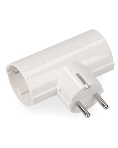 Clavija de enchufe doble con baquelita T/TL 16A 250V