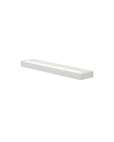 Aplique 52cm LED 40W estilo lineal CCT 2700K-3200K-4000K luz arriba y abajo en acabado aluminio blanco o negro