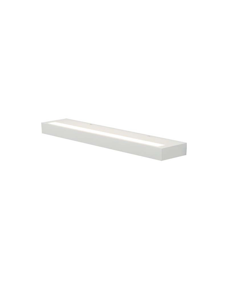 Aplique 52cm LED 40W estilo lineal CCT 2700K-3200K-4000K luz arriba y abajo en acabado aluminio blanco o negro