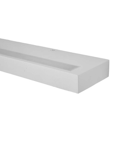 Aplique 52cm LED 40W estilo lineal CCT 2700K-3200K-4000K luz arriba y abajo en acabado aluminio blanco o negro