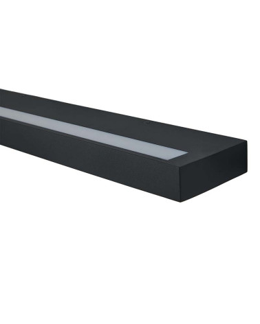 Aplique 52cm LED 40W estilo lineal CCT 2700K-3200K-4000K luz arriba y abajo en acabado aluminio blanco o negro