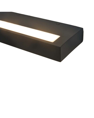 24cm LED 20W linear style wall light CCT 2700K-3200K-4000K up and down light in white or black aluminum finish