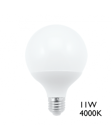 LED Globe Bulb 95mm LED 11W E27 Efficiency A+