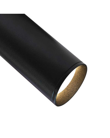 Aplique foco de pared orientable para bombilla mini GU10 máx. 12W LED acabado en aluminio blanco o negro