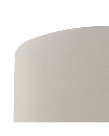 Semi-cylindrical wall light with continuous lines and minimalist style GX53 max. 12W LED white finish