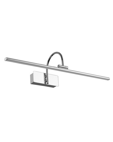 60cm 12W LED picture light wall, chrome finish, warm light 3000K 908Lm