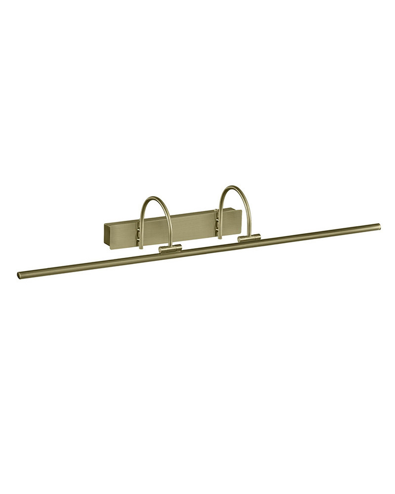 90cm 18W LED picture light wall, aged brass finish and warm light 3000K 1257Lm
