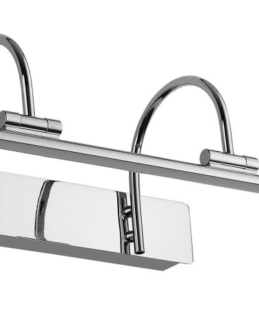 90cm 18W LED picture light wall, chrome finish, warm light 3000K 1257Lm