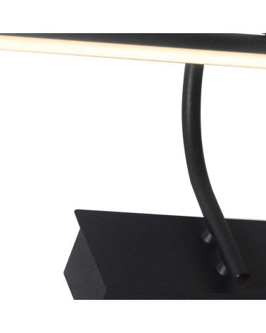 Aplique iluminacuadros 90cm 18W LED acabado negro y luz cálida 3000K 1257Lm
