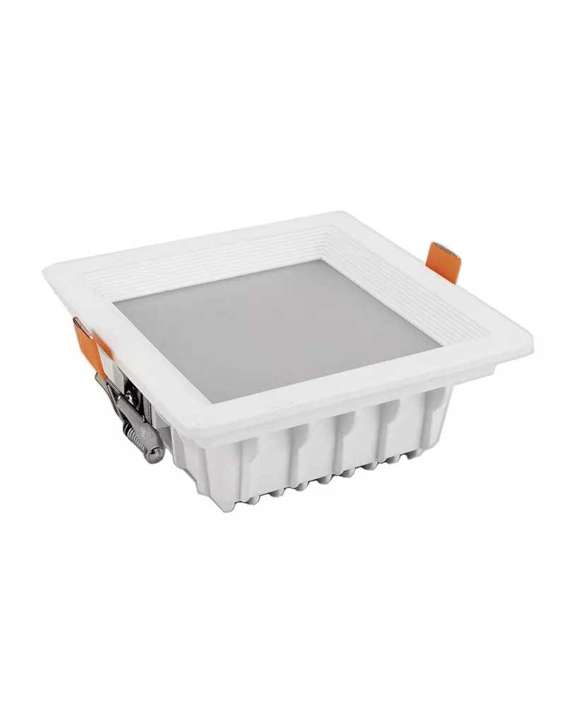 Downlight empotrable cuadrado 18cm LED 18W 4000K