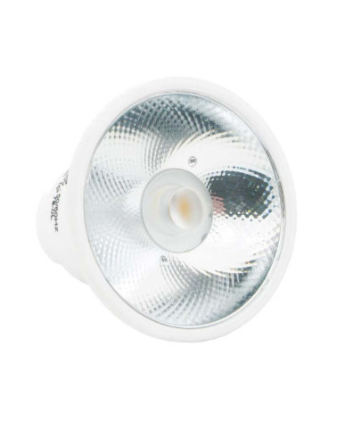 Dicroica LED GU10 7W Ángulo 15º Luz cálida 2700K 640Lm Regulable