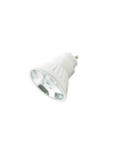 Dicroica LED GU10 7W Ángulo 15º Luz cálida 3000K 640Lm Regulable