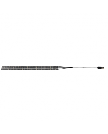 Tira LED para sombrilla exterior 6x27cm 3000K 0,3W 25Lm