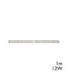 Paulmann LED Strip Extension 1m - 12W 1100Lm Warm White 2700K