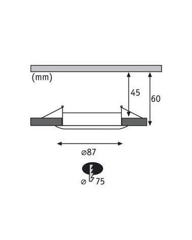 Set 3 Focos LED Empotrables IP65 7W Regulables - Blanco Cálido 2700K