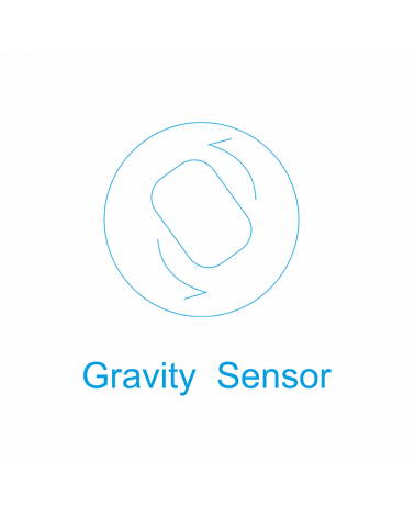 Cylinder lantern 8.5cm dimmable antigravity sensor LED 2.5W 225 Lm. USB battery