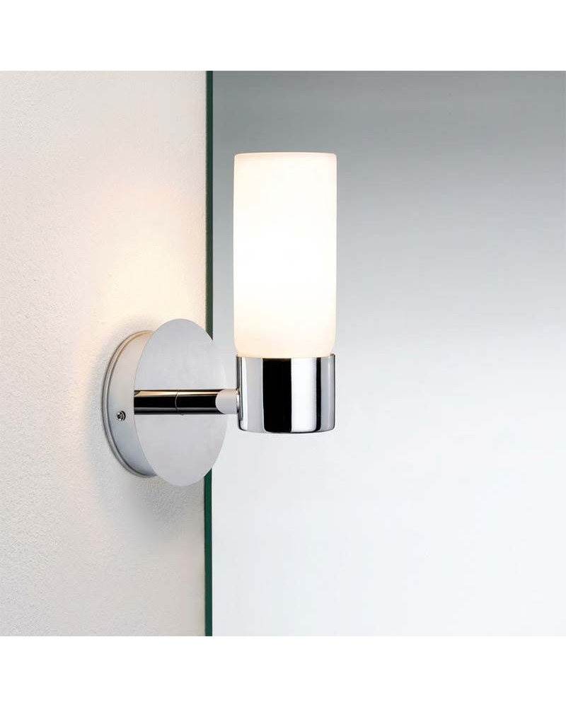 Bathroom wall light IP44 metal with chrome finish 1xG9 max. 33W