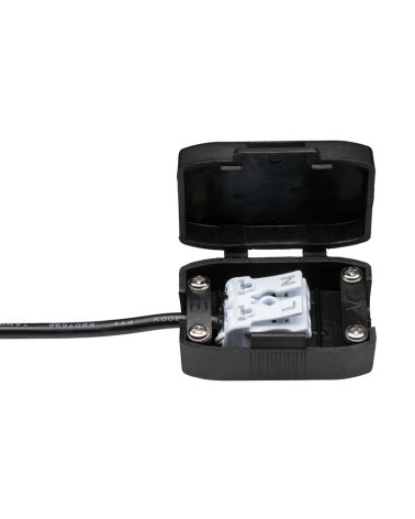 Set 3 focos LED empotrables blanco y oro IP44 6W regulables 2700K