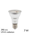 Bombilla LED R63 E27 7W Luz Monocromática UV-A de 390 nm para Horticultura