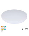 Plafón LED inteligente WIFI CCT 3000K a 6500K Ø35cm 24W en acabado blanco