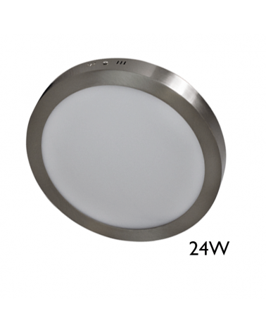 LED 30cm downlight Ceiling light grey finish  24W