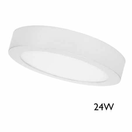 LED 30cm downlight Ceiling light  surface finish white 24W