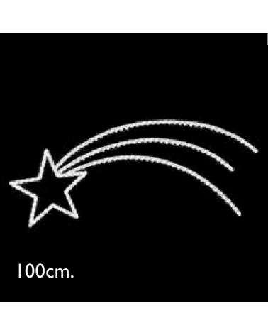 Estrella de oriente 1 metro cometa LED IP65 230V