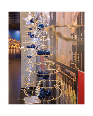 80cm LED spiral with moving light 24V IP44 for outdoor use