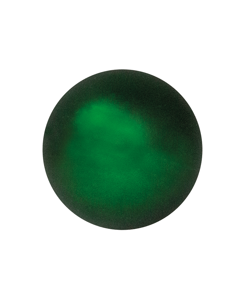Matte green Christmas ball