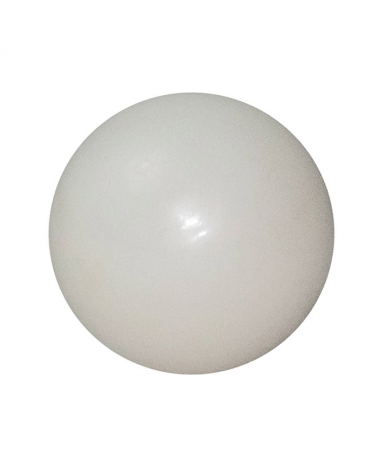 White bright Christmas ball