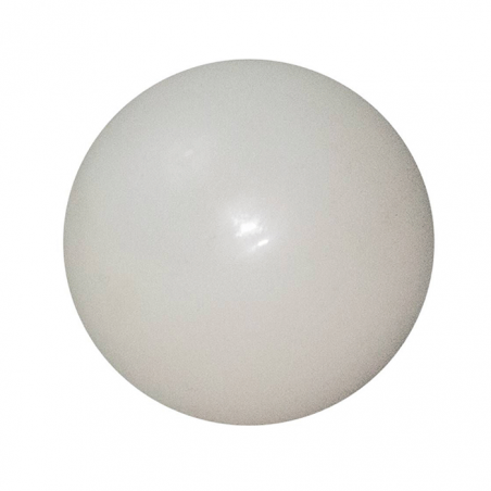White bright Christmas ball