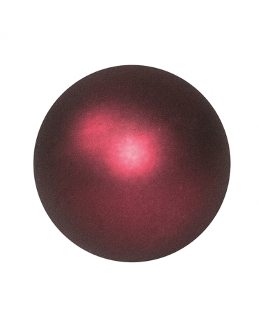 Matte maroon Christmas ball