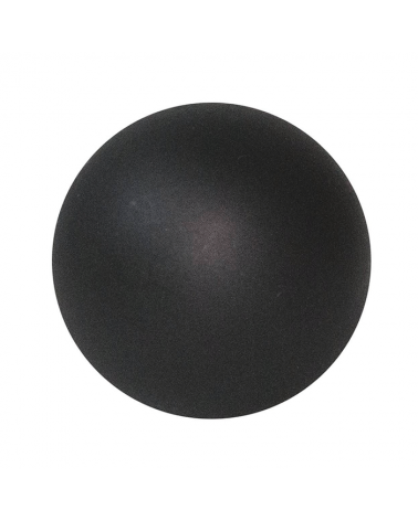 Matte black Christmas ball