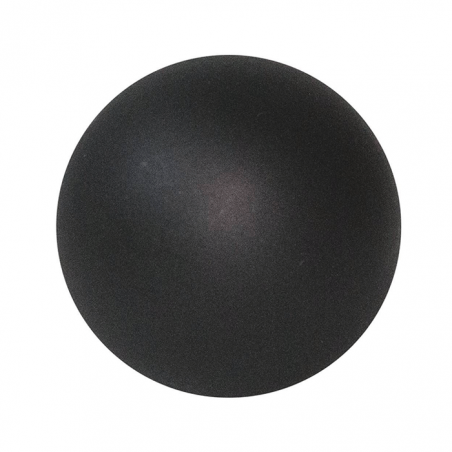 Matte black Christmas ball