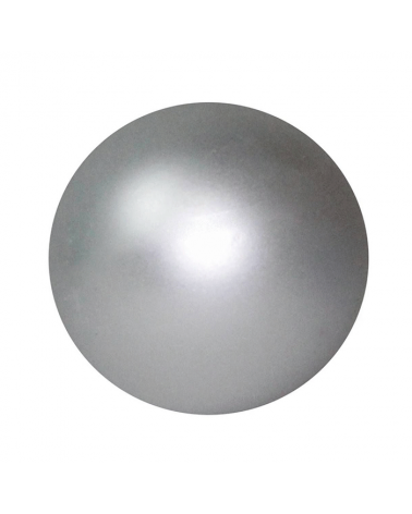 Matte silver Christmas ball