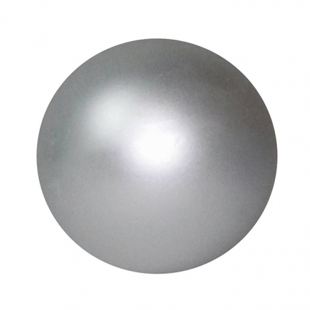 Matte silver Christmas ball
