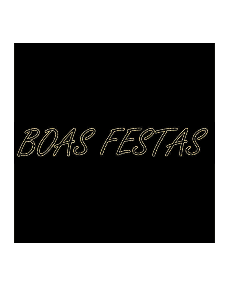 BOAS FESTAS sign 3.65 meters warm LEDs IP65 81W