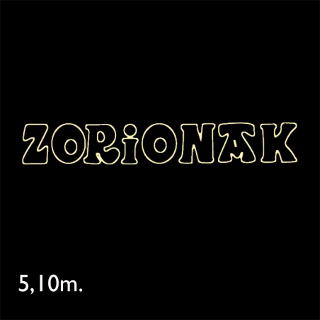 Zorionak sign of 5.10 meters LEDs IP65 90W