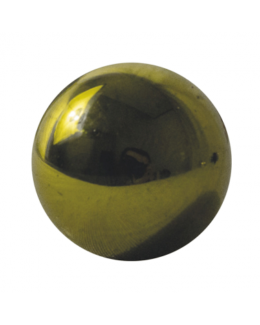 Glossy olive Christmas ball