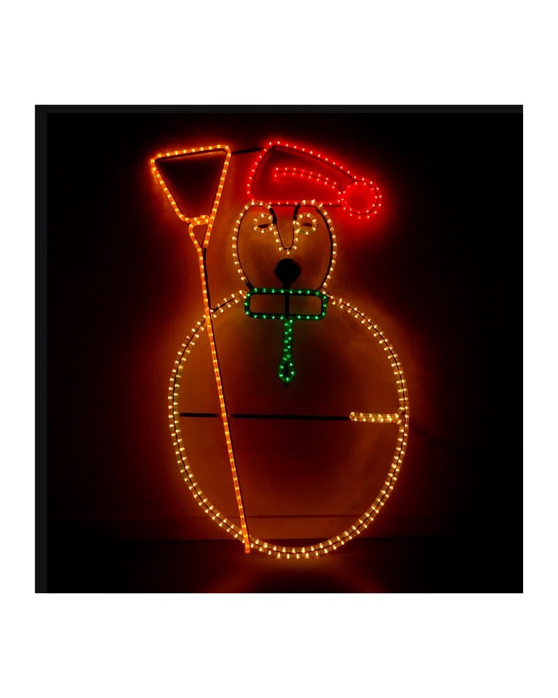 Christmas figure snowman 133x80cms suitable for outdoors