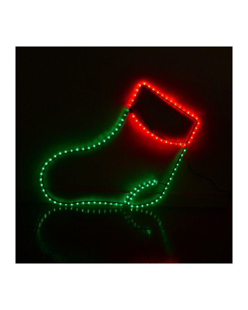 Figura Navideña calcetín 75x60cms apto para exteriores