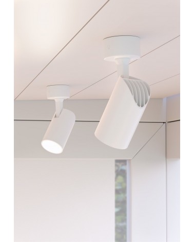 Spotlight 6cm white GU10 folding Aluminum