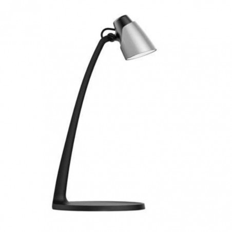 Table lamp in black and silver acrylic finish LED 6W 4000K 600Lm 40cm